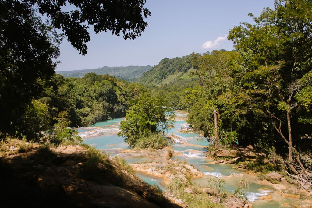 aqua azul waterfall 2