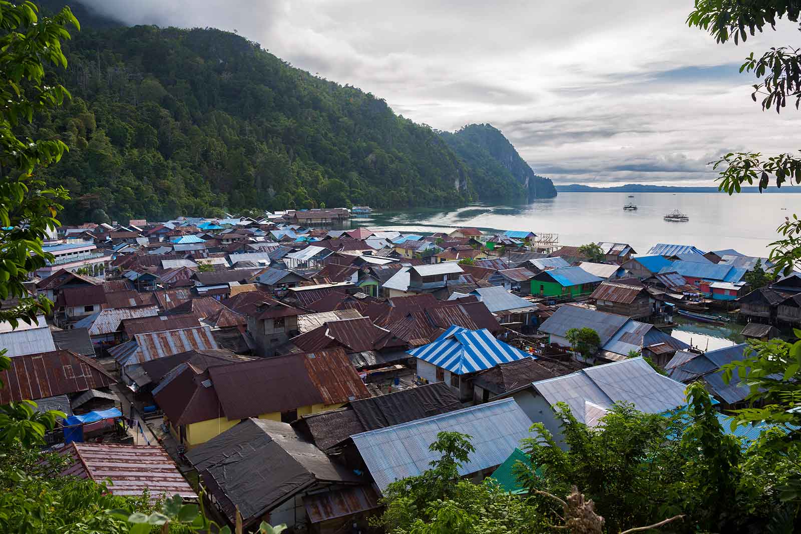 Maluku Islands: As seen here, Sawai village is located far away from civilisation and therefore not visited by tourists often.