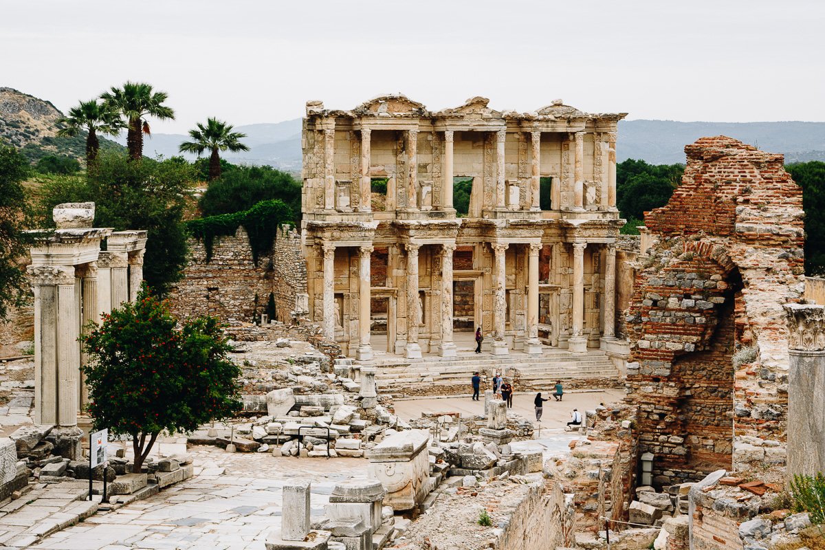 Ancient ruins in Turkey, Ephesus