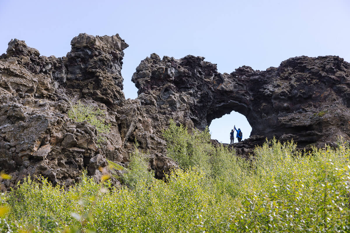 dimmuborgir formations, Myvatn Iceland